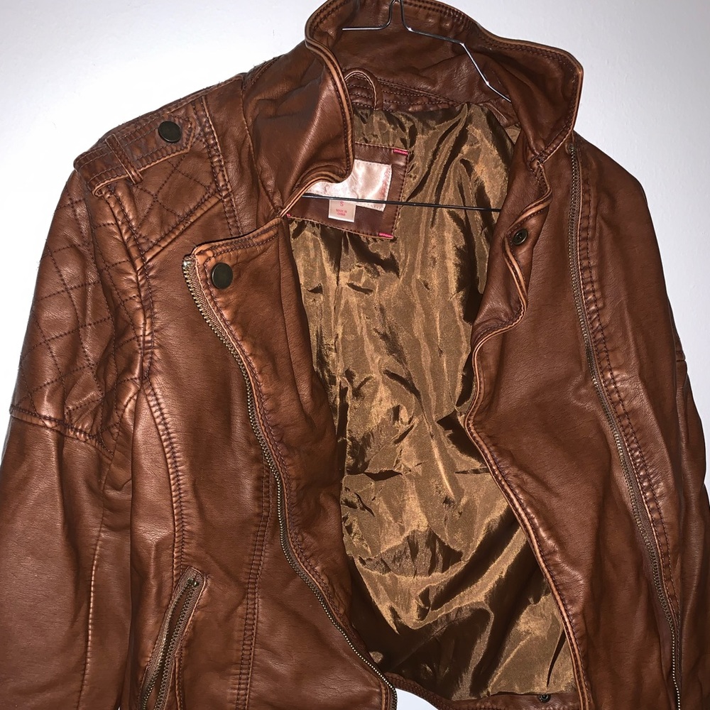 Leather jacket
